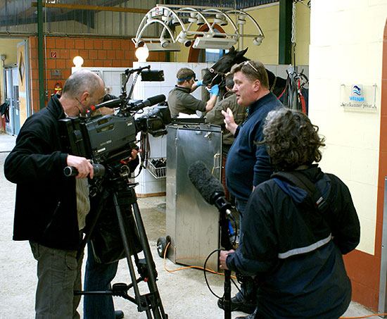 Setfotos - Filmaufnahmen vom NDR