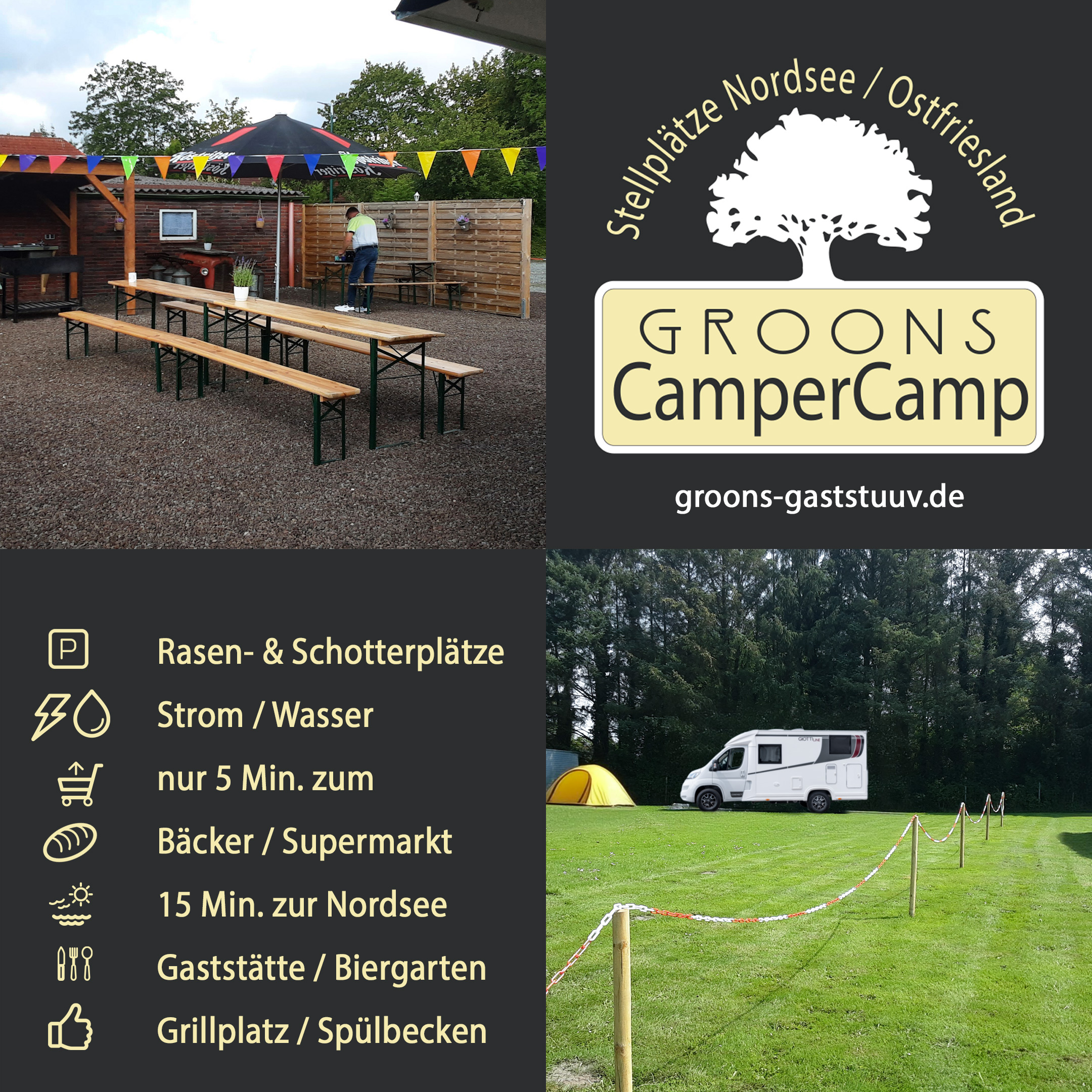 Wohnmobil Stellplatz Großheide