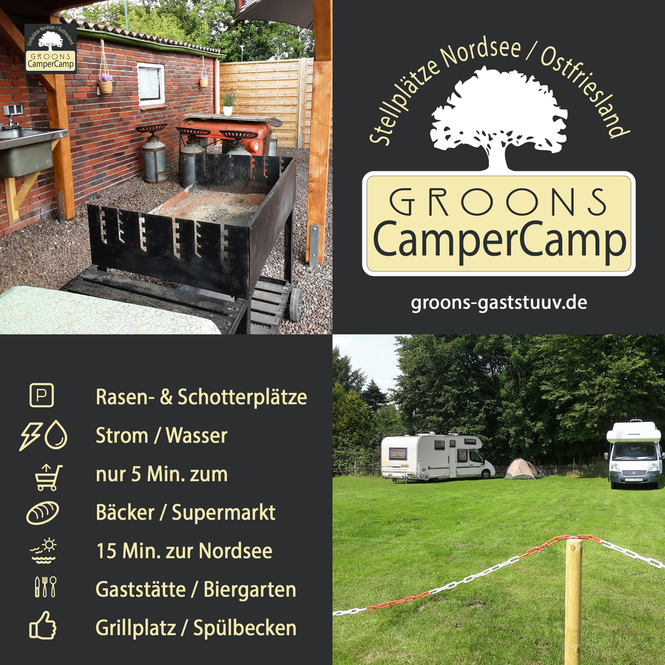 Wohnmobil Stellplatz Großheide